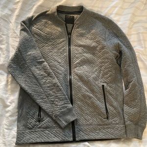 Grey Zipper Jacket